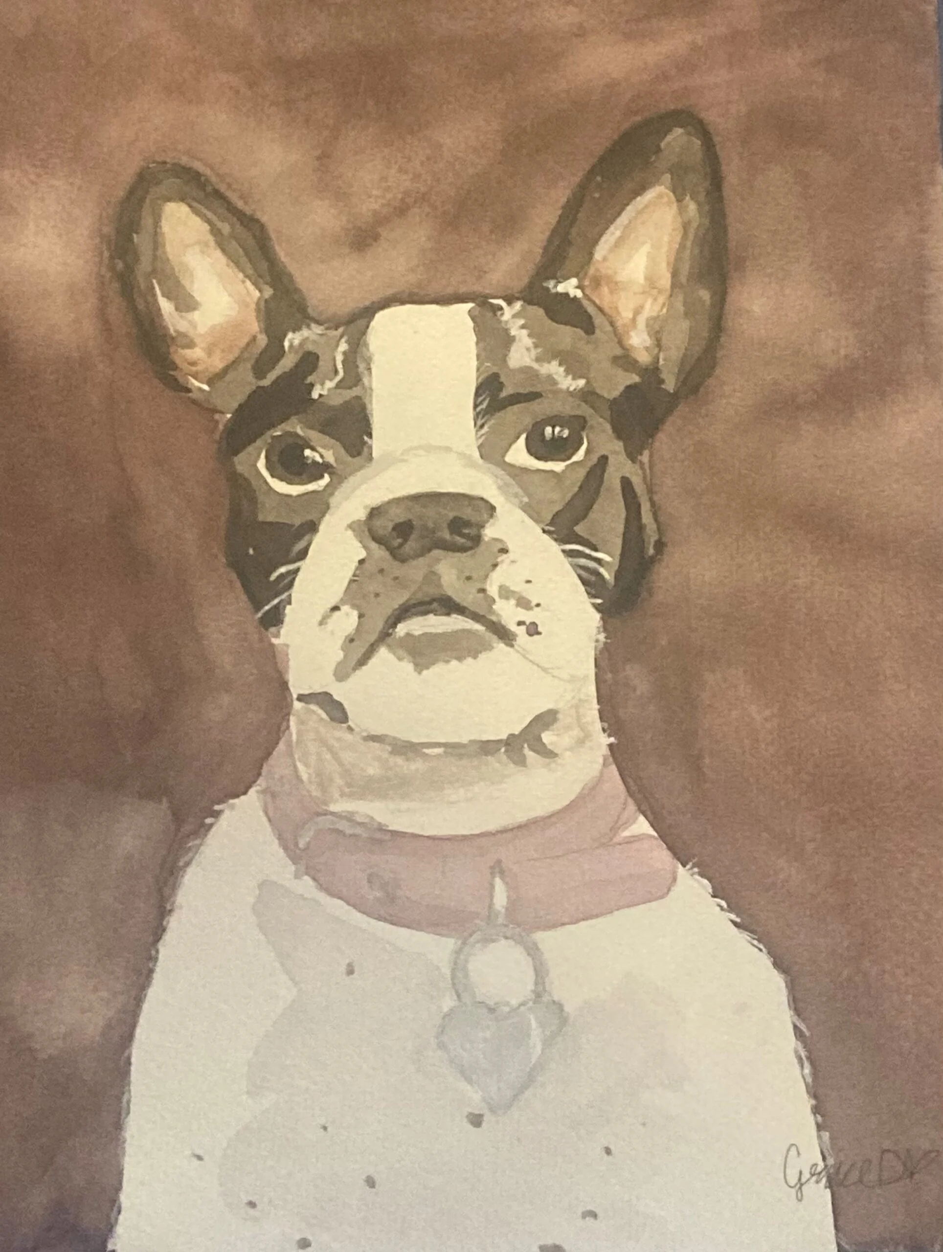 boxer painting